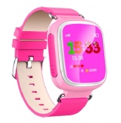 Часы для детей с GPS-трекером 1.44" Q60 Pink