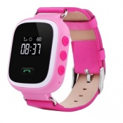 Часы для детей с GPS-трекером Q60 Pink