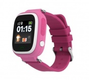 Часы для детей с GPS-трекером Q80 Pink